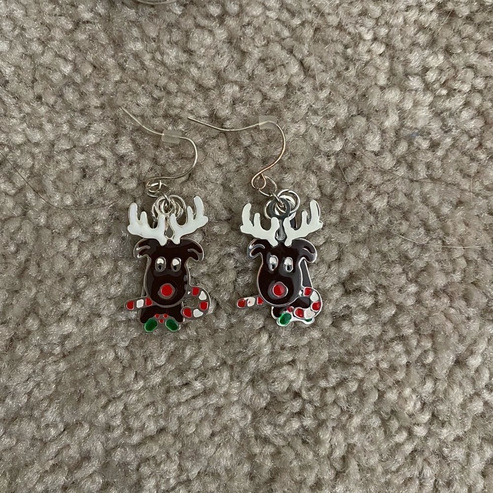 Reindeer Earrings